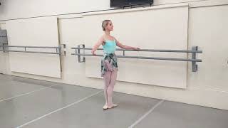 Ballet Classwork Showreel
