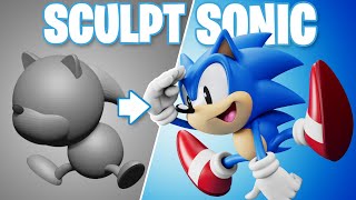 Sculpting SONIC at the speed of Sonic!