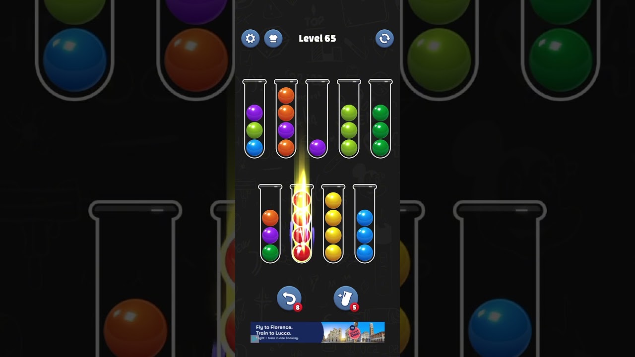 Ball Sort Puzzle Level 065 🧩 