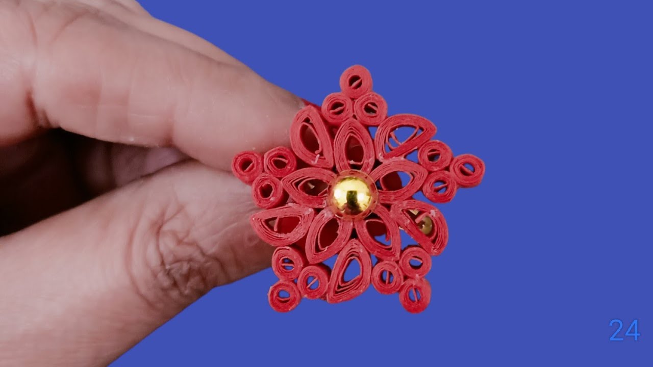 How To Make Quilling Ring At Home / Quilling ring tutorial / Quilling