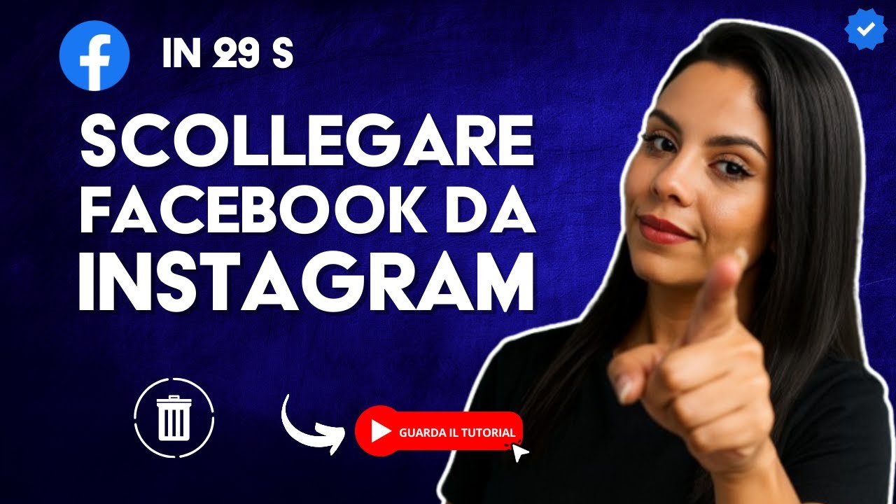 Come Scollegare FACEBOOK da INSTAGRAM in 29 S
