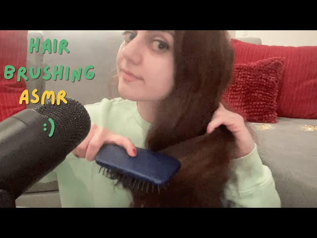 Brush my hair with me ASMR :)