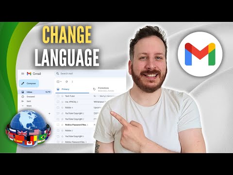 How To Change Gmail Language