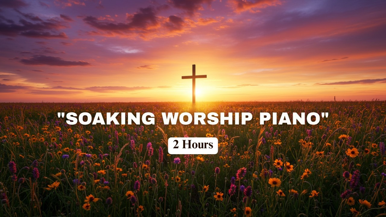 2 Hour Peaceful Soaking Worship | Piano Instrumental Music for Intimacy with God & Meditation
