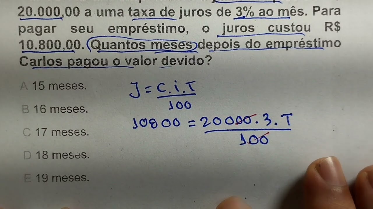 JUROS SIMPLES em 5 Minutos! Como Calcular com Esta Fórmula 