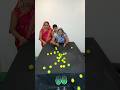 Amazing ball roll family challenge #shorts #game