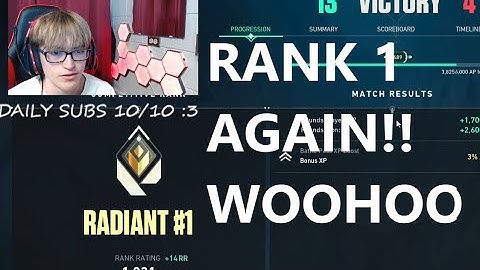 RADIANT Rank #1 AGAIN || DASNERTH