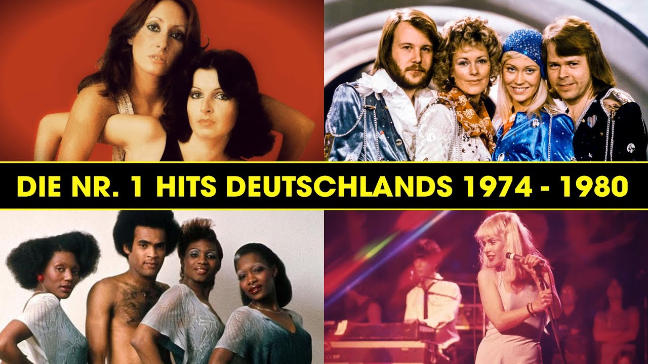 Alle Nr.1-Hits der GfK Entertainment Charts in Deutschland (1974–1980)