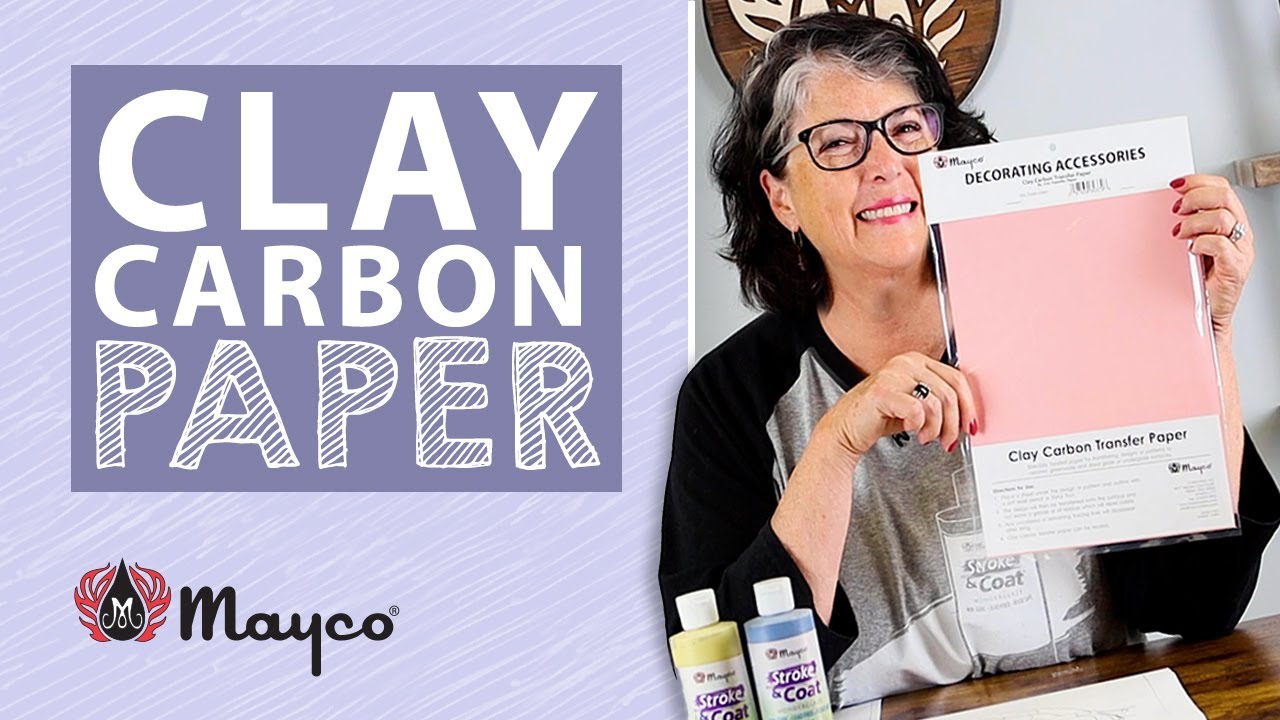 Mayco Clay Carbon Transfer Paper