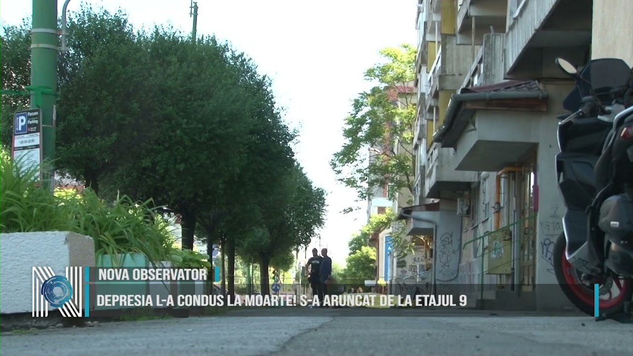 DEPRESIA L-A CONDUS LA MOARTE! S-A ARUNCAT DE LA ETAJUL 9