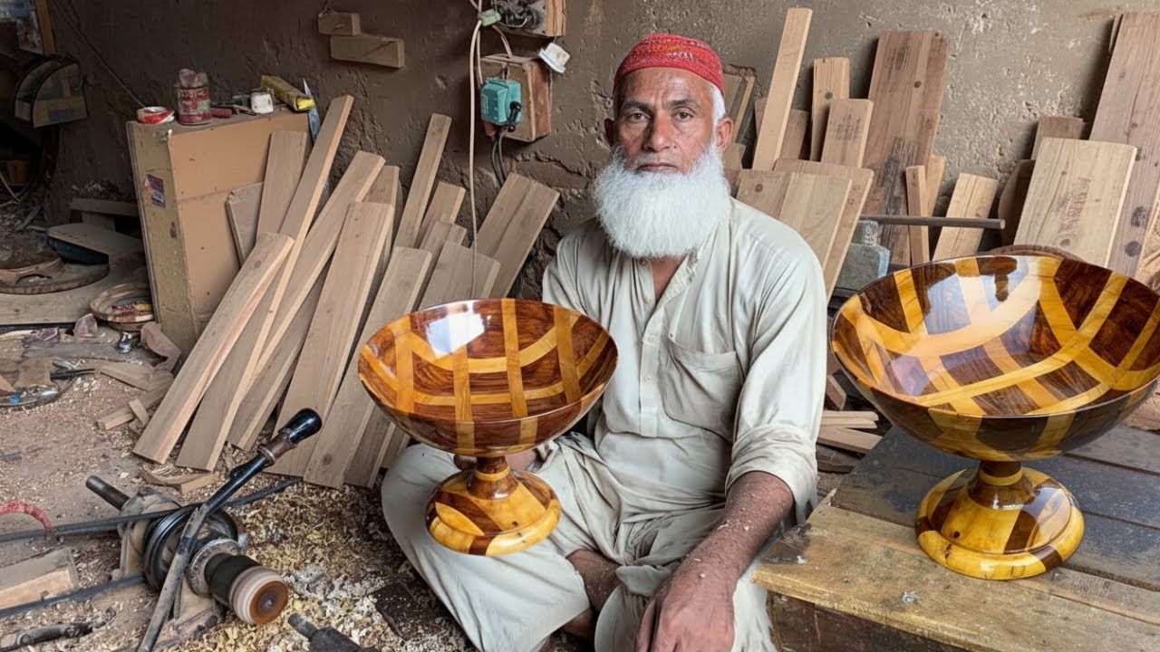 How to Make a Segmented Bowl || Wood-turning into Segment BOWL || Segmented Wood Turning