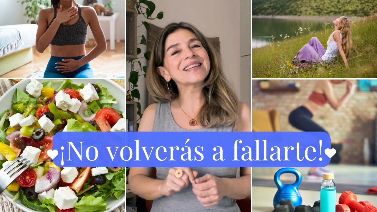 Ser constante con la vida saludable. ¡NO VOLVERÁS A TIRAR LA TOALLA!
