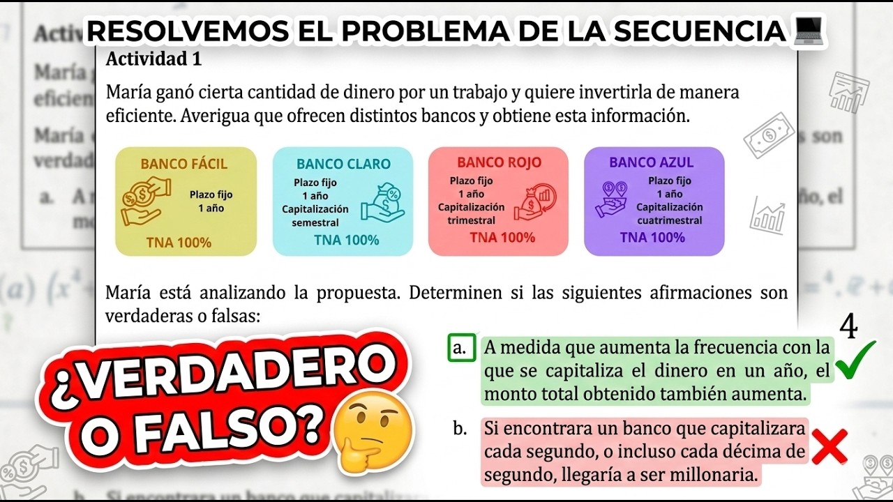 El ahorro de María y el límite del Interés Compuesto