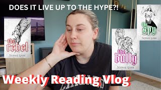 Reading the Kingmakers series in a week | WEEKLY READING VLOG