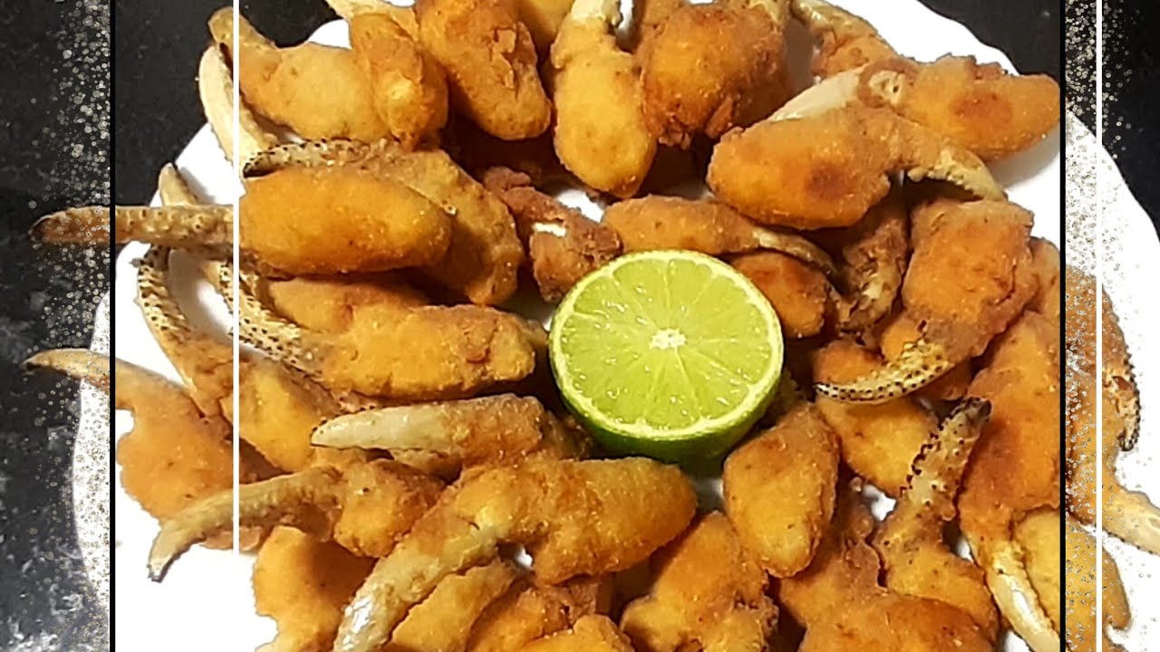 patinhas de caranguejo petiscos