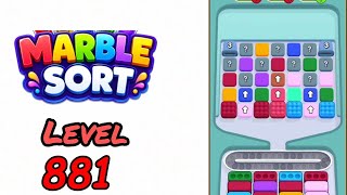 Marble Sort Level 881 Walkthrough