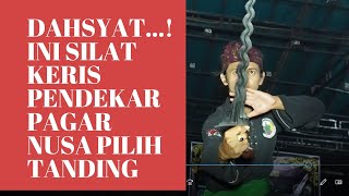 DAHSYAT..! INI SILAT KERIS PENDEKAR PAGAR NUSA PILIH TANDING #JimatLelulur