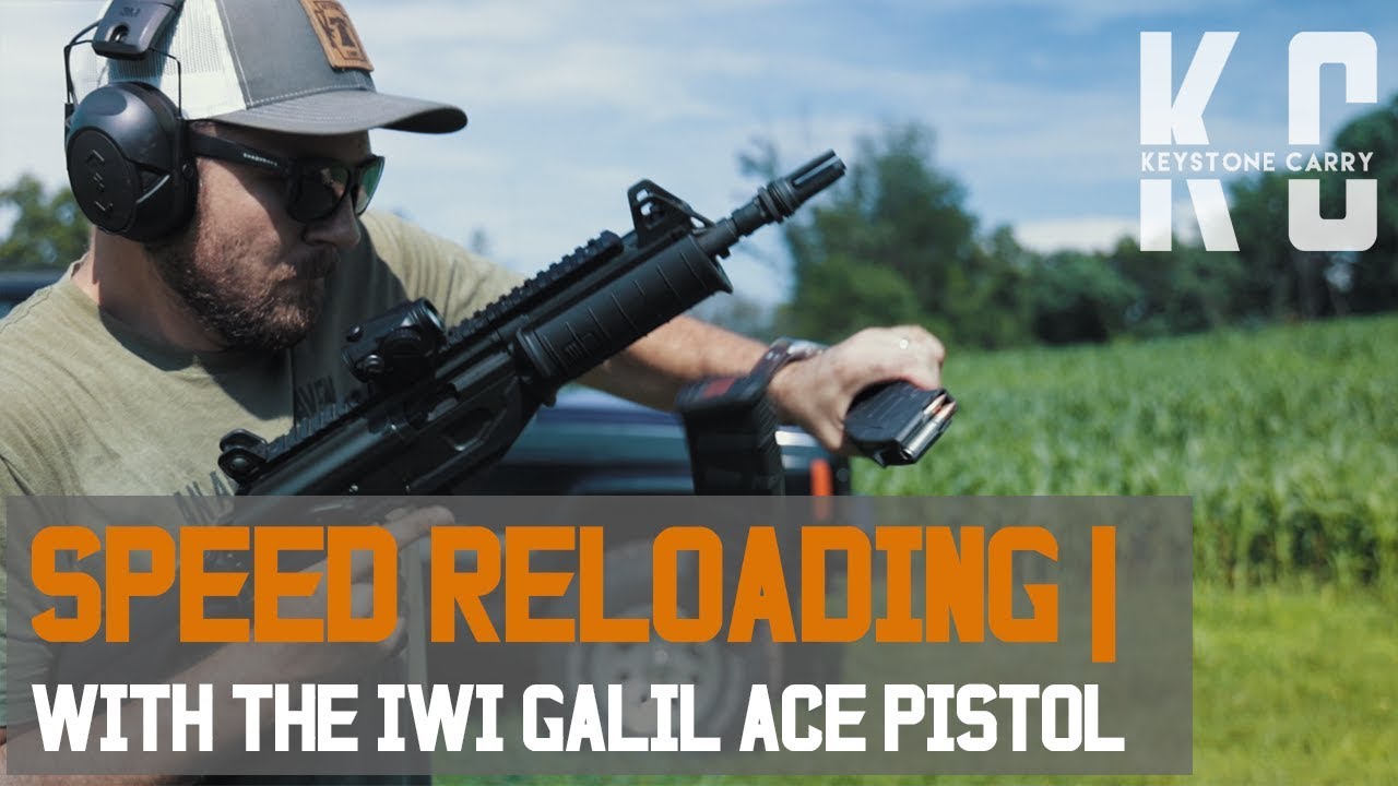 Quick Reloads with Galil Ace Pistol