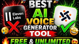 FREE AI Voice Generator (Unlimited) 🔥 Text to Speech   Voice Cloning! | Don't use elevenlabs