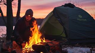 Cold &amp; Windy Winter Camping… Back Where It All Started