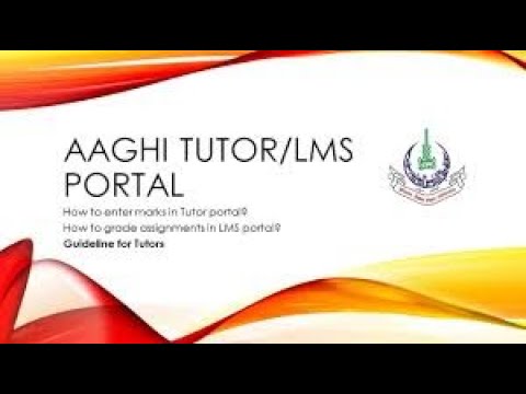 AIOU TUTOR PORTAL RECORD UPDATION