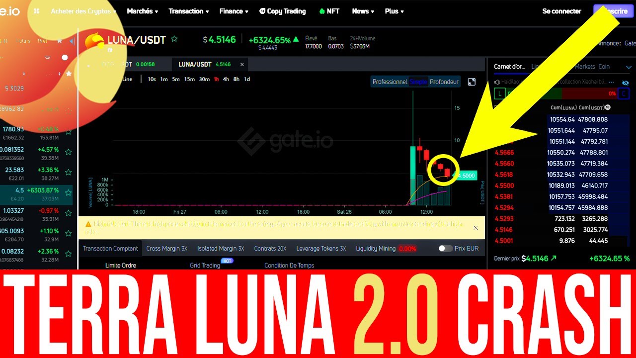 Terra Luna 2.0 Massive Crash After Few Hours | Will LUNA 2.0 Go Up?