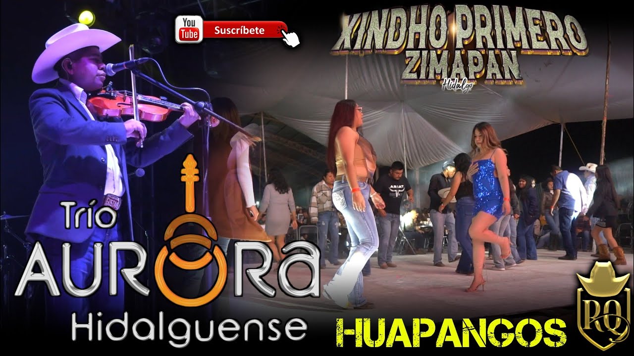 Trio Aurora Hidalguense en Xindho Primero Zimapan Hidalgo 