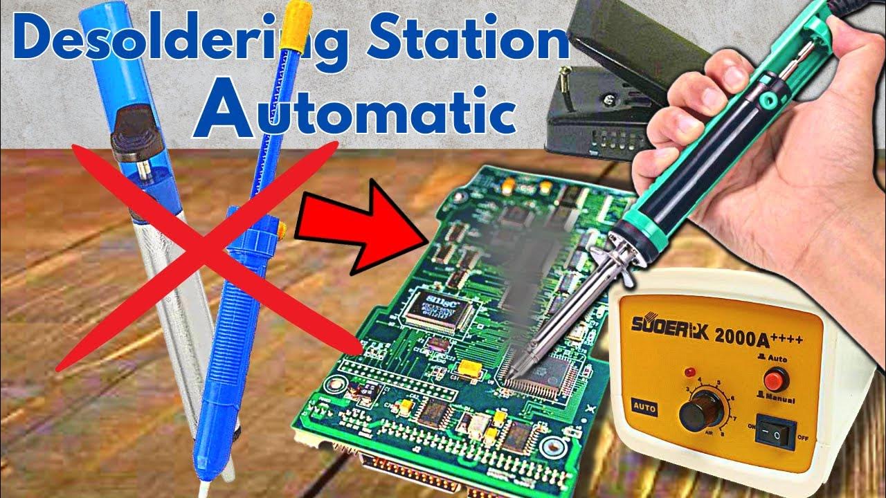 How To Make Desoldering Station/Pump Cheaply at Home YouTube