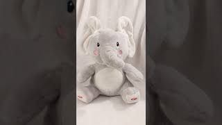 Spark Animated Peek A Boo Singing and talking elephant plush screenshot 2