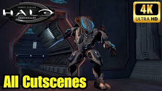 Halo: Combat Evolved Anniversary: All Cutscenes (4k 60Fps)