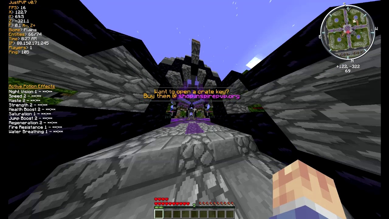 Minecraft Factions Server Release! InspirePvp+Server Trailer