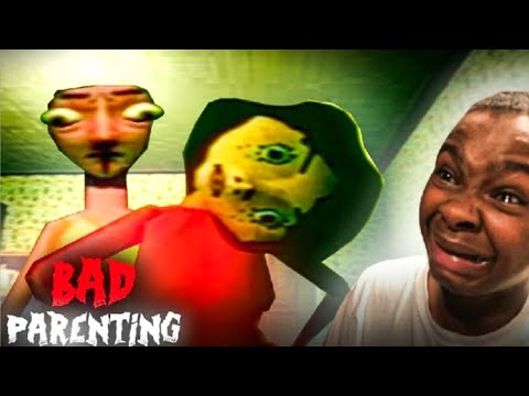 I PLAY BAD PARENTING HORROR GAME 😱 BAD PARENTING HORROR GAME - YouTube