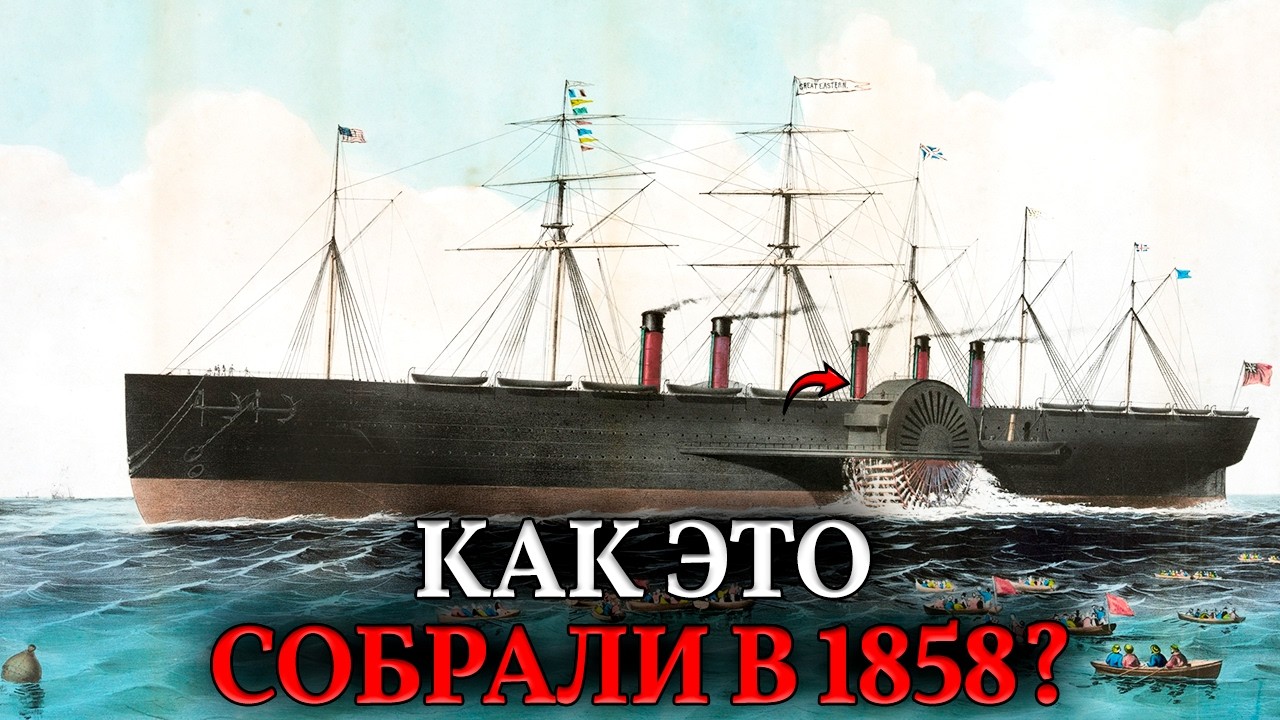 ЖЕЛЕЗНЫЙ ГИГАНТ ИЗ ТЫСЯЧ ДЕТАЛЕЙ. Как собрали 20-тысячетонный корабль 