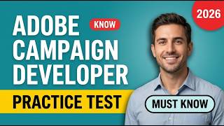 100+ Free Adobe Campaign Standard Developer Expert Questions 2026 | Pass Your Adobe Certification!