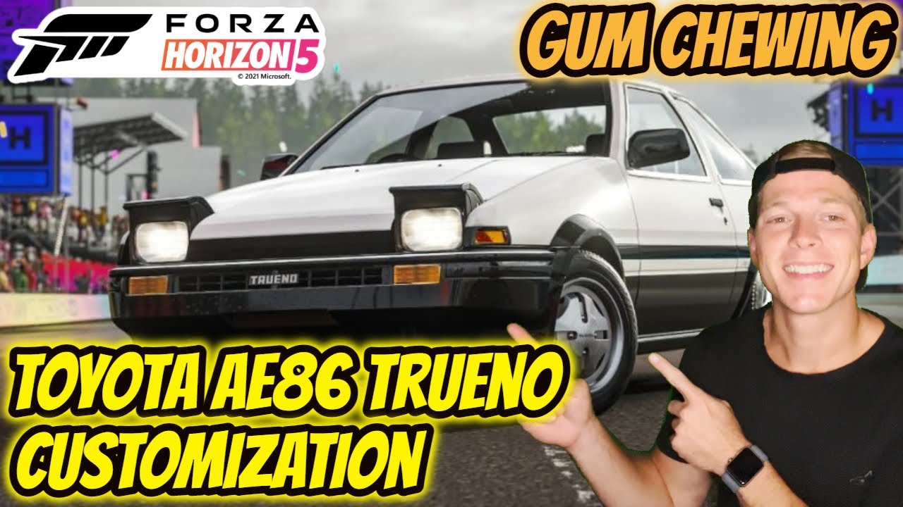 ASMR Gaming: Forza Horizon 5 | Rarest Car In The Game Customization! - Gum Chewing & Whispering