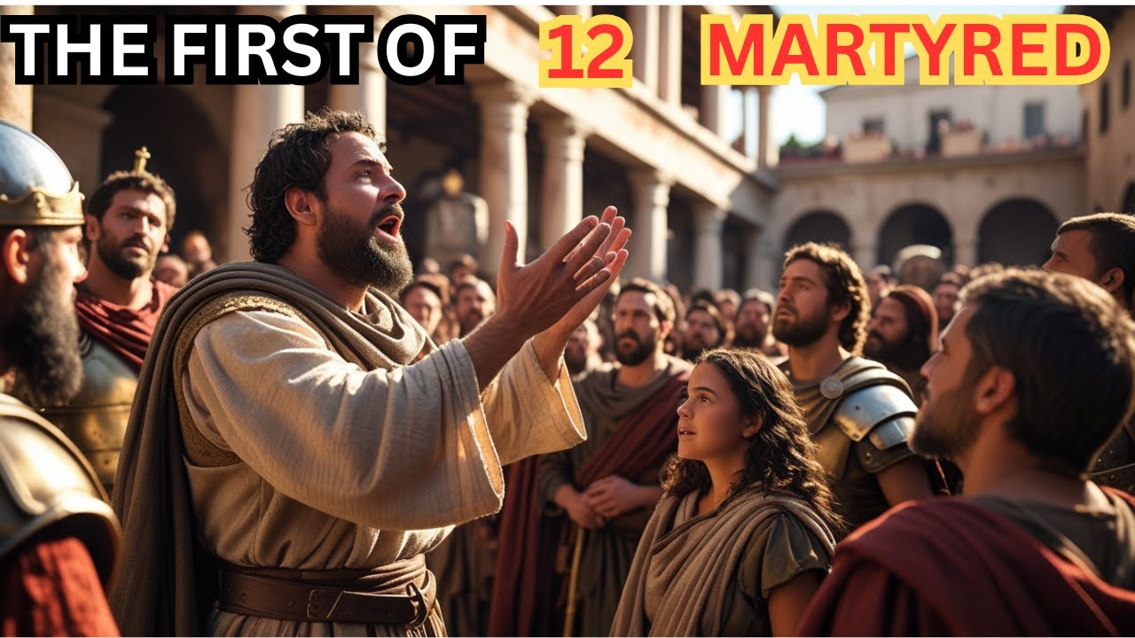 The First of 12 Martyrs: The Apostle James fisherman to martyr of Christ!