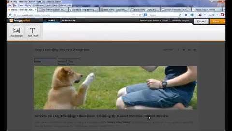 How To Set-Up Your Free Weebly Website _How to Start An Online Business. (part 2)