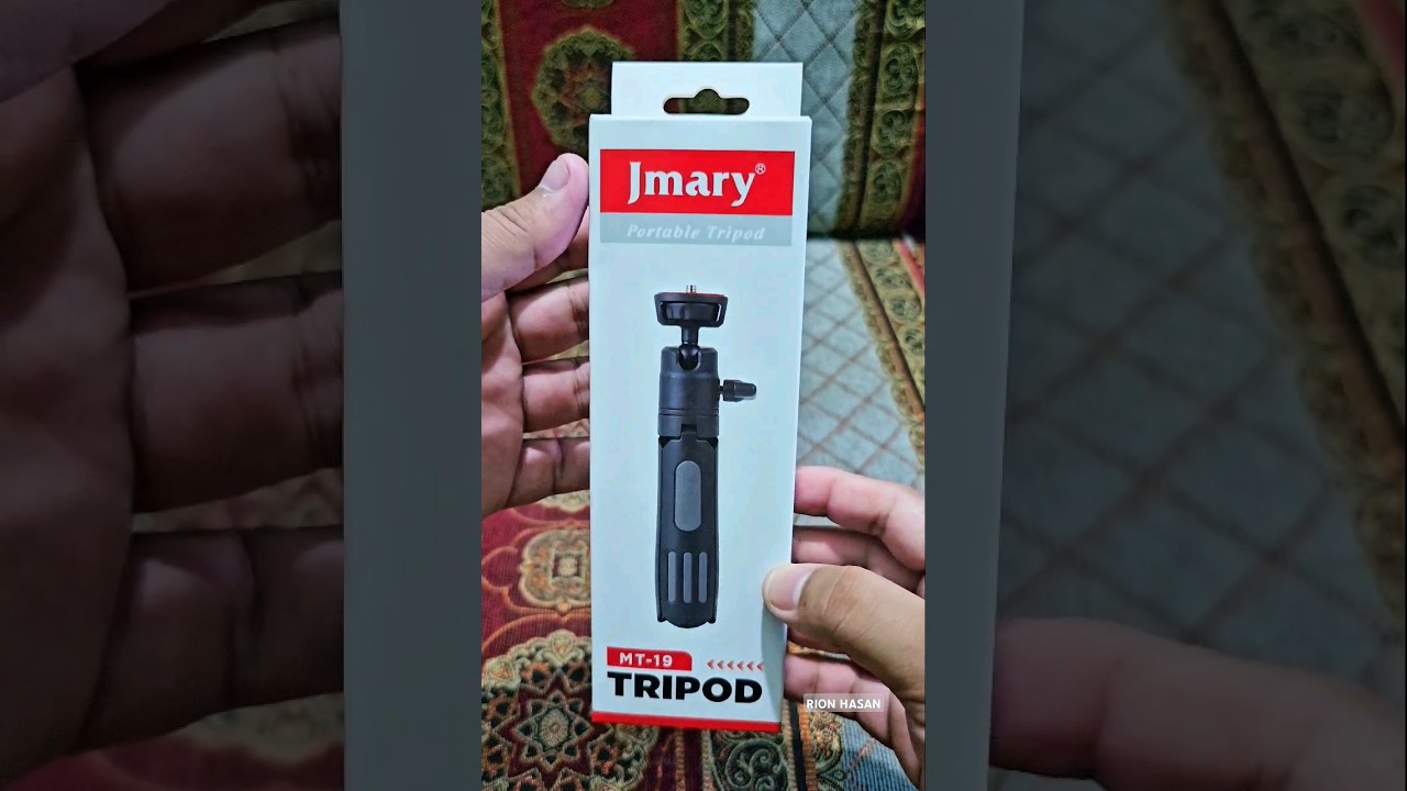 Jmary Mt-19 Mini Tripod Stand With Universal Phone Holder