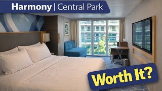 Central Park Balcony on Harmony — Worth It? Cabin 10187 Full Tour