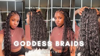 Goddess Braids Tutorial | Crochet Method