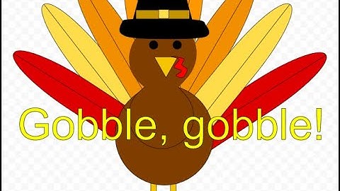 Google Drawing 5  Lesson Making a Turkey
