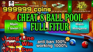 Cheat 8 Ball Pool Terbaru Full Fitur Mega Mod V4 5 0 Working Android No Root Youtube