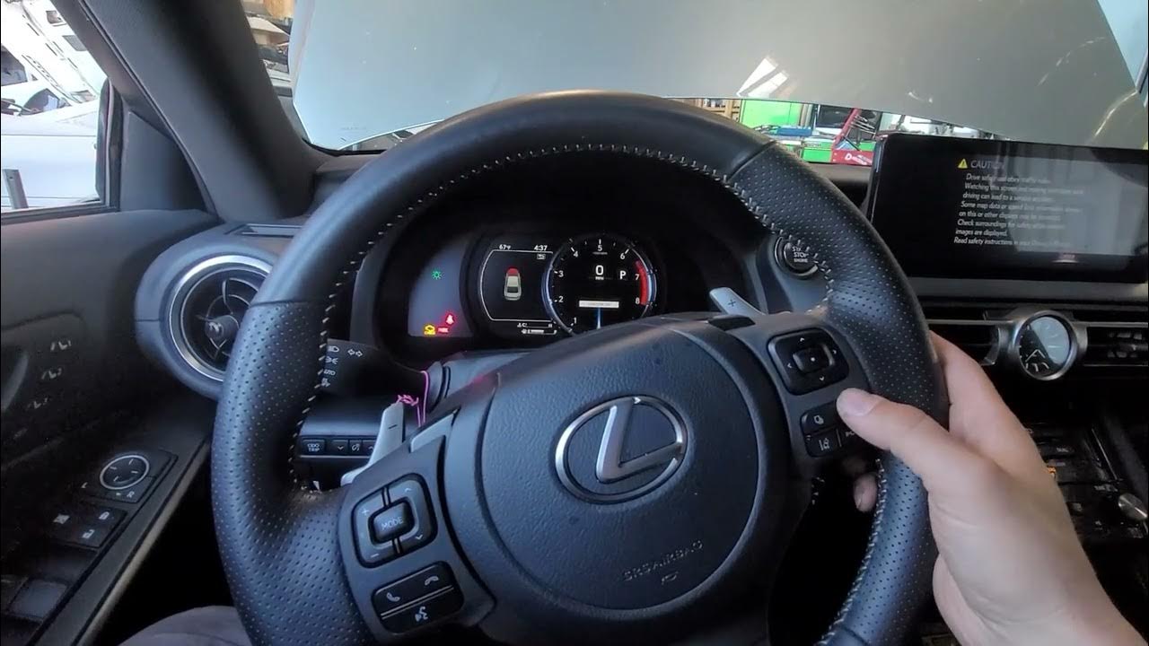 2022 Lexus Is350 oil rest light/ oil maintenance light reset - YouTube