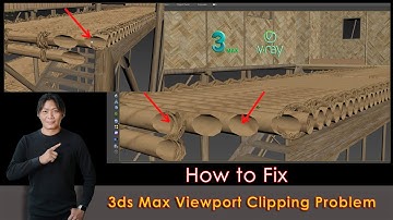 How to fix 3ds Max Viewport Clipping Problem | Burmese
