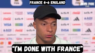 Kylian Mbappe BLASTS Konate and Olise after loss - Post Match Interview - France 4-6 England