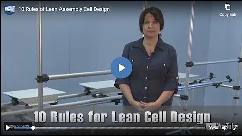 10 Rules of Lean Assembly Cell Design