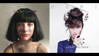 Download lagu sia x demi lovato unstoppable x heart attack (mashup)