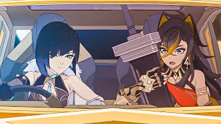 Yelan And Dehya Steal A Car