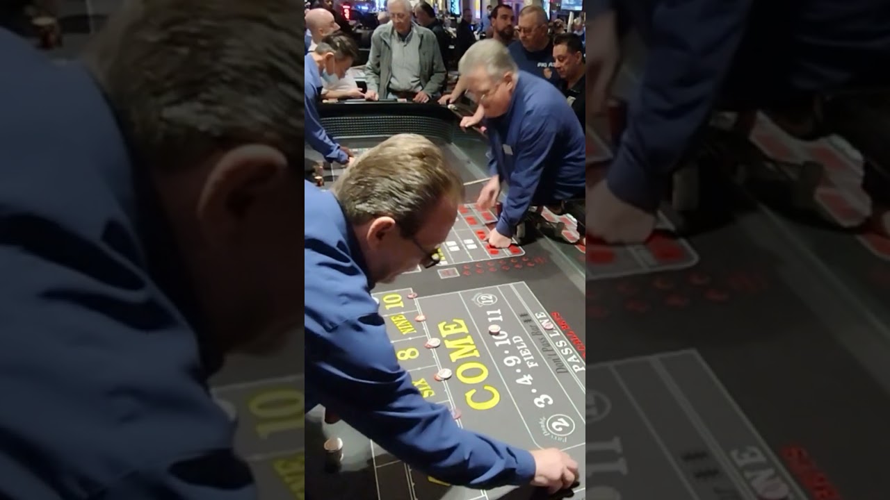 Craps Table in Vegas 