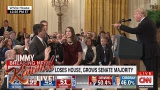 Team Trump Spreading Doctored Jim Acosta Video